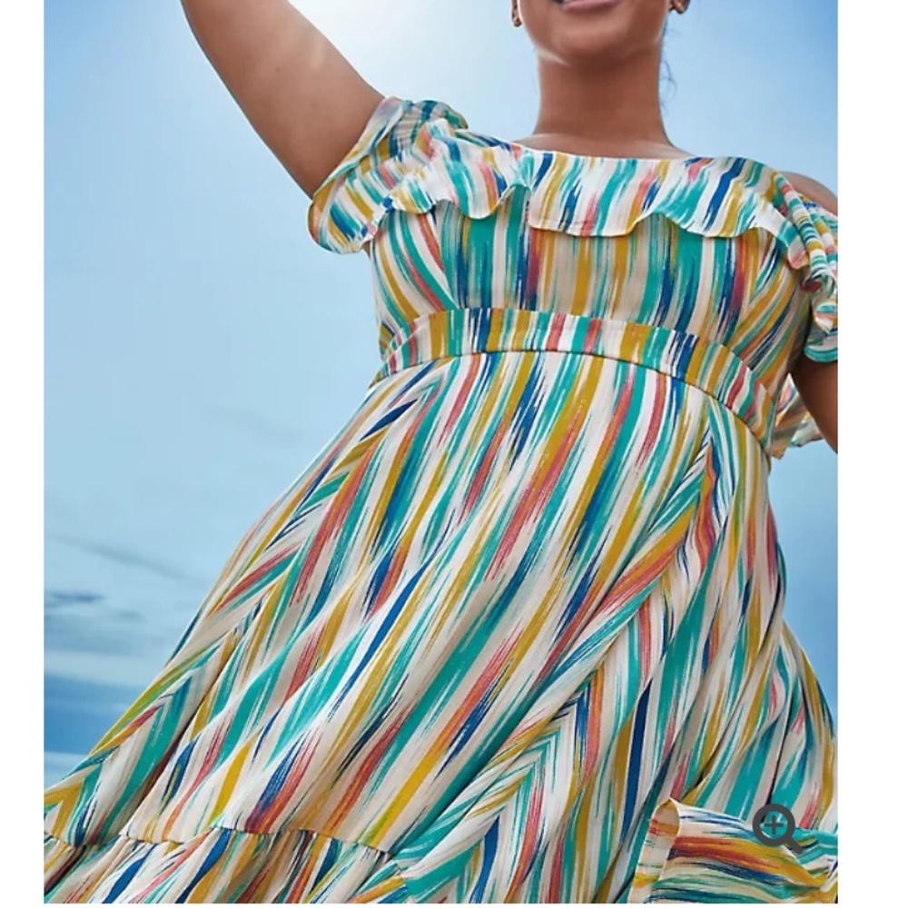 ***SOLD***NWT pride collection brushstrokes dress